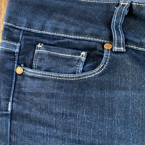 PAIGE | Hidden Hills Style Boot Cut Jeans, Dark Wash, Sz 31 - Picture 3 of 16